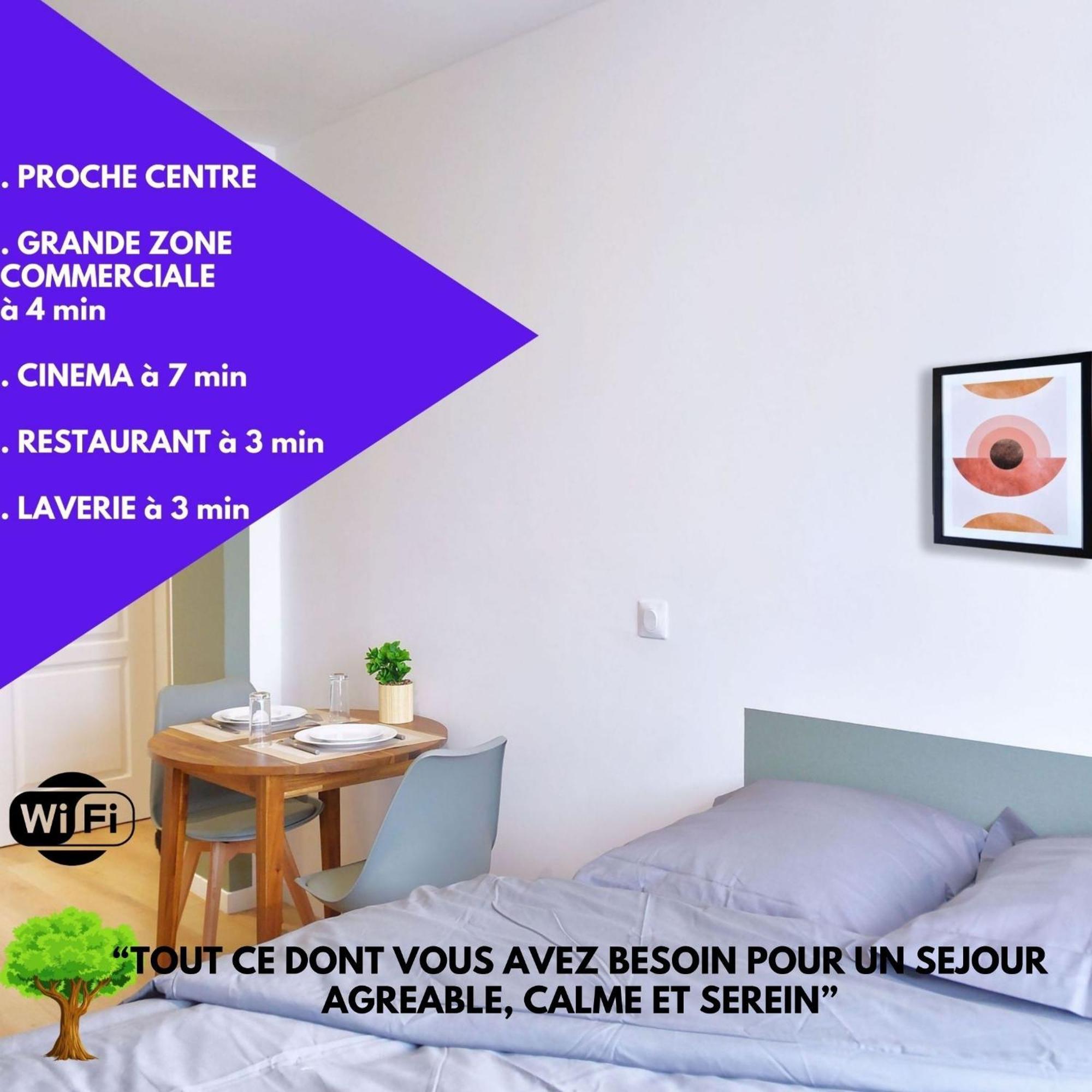Zenkaserenity- 5Min Centre A29-26, Ferme Moderne Saint-Quentin  Eksteriør billede